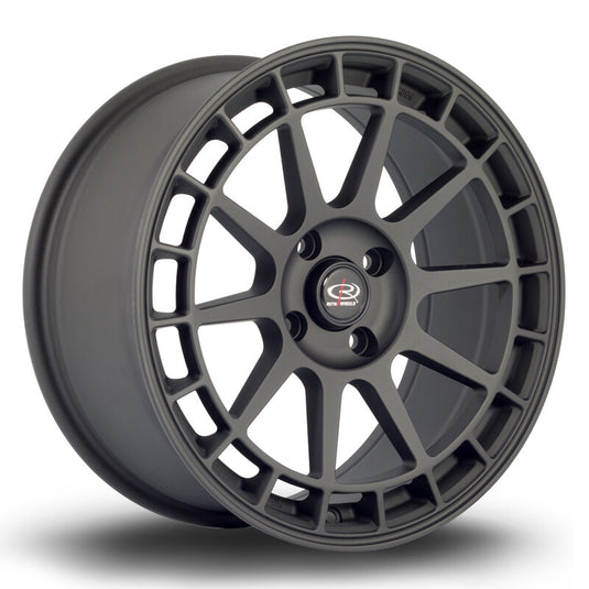 Cerchio Rota Recce 8x17 5x100 ET35 - Nero opaco