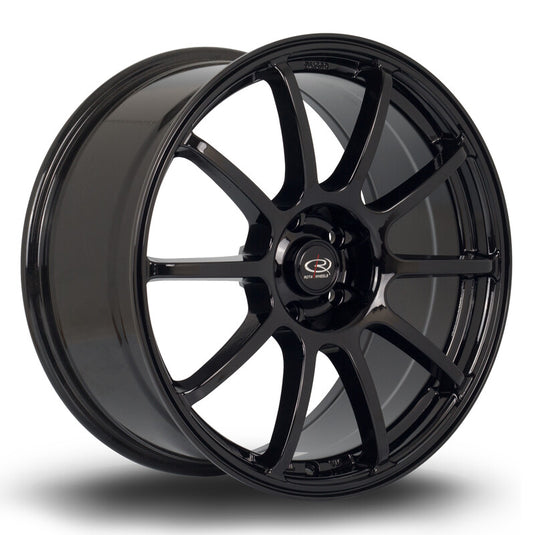 Cerchio Rota Force 8,5x18 5x108 ET42 - Nero lucido