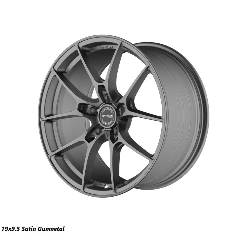 Carica immagine in Galleria Viewer, Cerchio Ström STR-F1 9,5x19 5x112 ET40 - Gunmetal satinato
