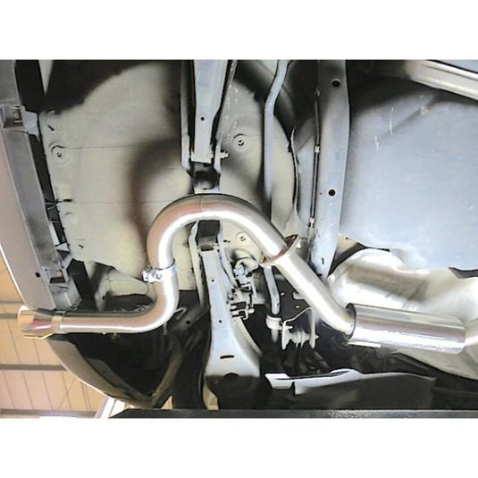 Linea di Scarico "Catback" Cobra per Audi A3 8P 3 Porte, 2.0L TDI 170, 2 Ruote Motrici (08-12)