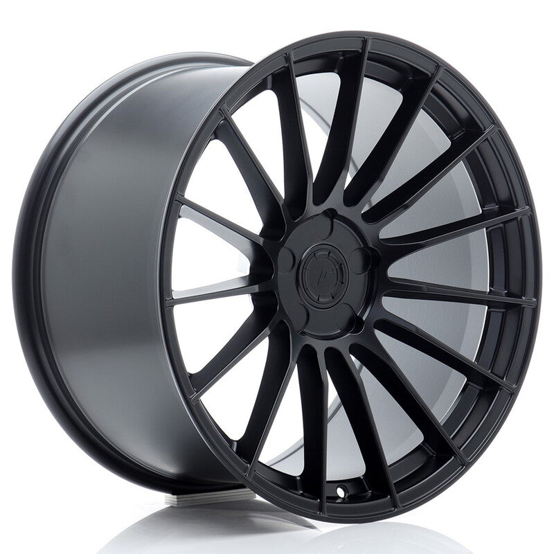 Carica immagine in Galleria Viewer, Cerchio Japan Racing SL-05 Super Light 10,5x19 foratura su misura 5 fori ET15-40 - Nero opaco
