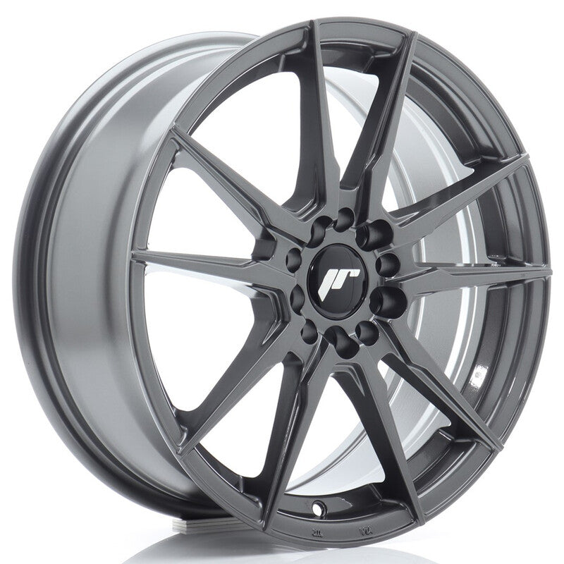 Cerchio Japan Racing JR-21 7x17 4x100/4x114.3 ET40 - Hyper Gray