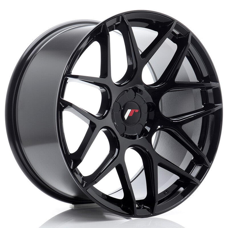 Carica immagine in Galleria Viewer, Cerchio Japan Racing JR-18 Extreme Concave 10x20 foratura su misura 5 fori ET20-40 - Nero lucido
