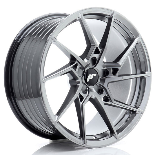 Cerchio Japan Racing JR-33 Extreme Concave 9,5x19 foratura su misura 5 fori ET20-45 - Hyper Black