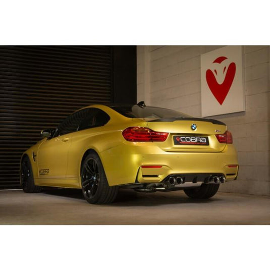 Linea di Scarico "Catback" Cobra per BMW M4 F82 - con Valvola (Ø3")