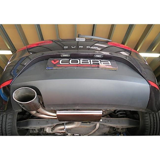 Linea di Scarico Completa "Turboback" Cobra per Seat Leon Cupra 1P 2.0L TFSI (06-12)