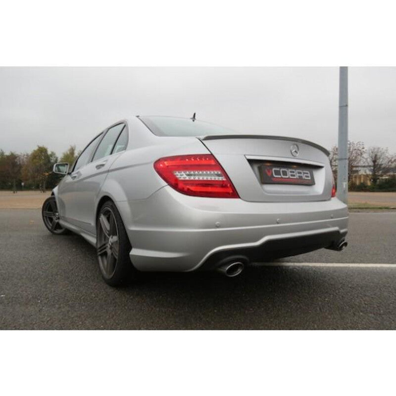 Silenziatore "Style 350" Cobra per Mercedes C200, 220 & 250 Diesel W204 (07-14)