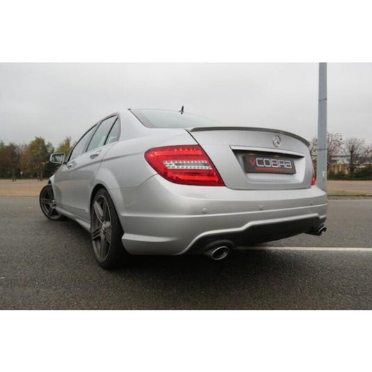 Silenziatore "Style 350" Cobra per Mercedes C200, 220 & 250 Diesel W204 (07-14)