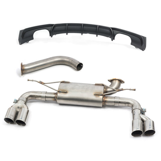 Kit Silenziatore & Pannello "Style M3" Cobra per BMW 320i M-Sport F30/F31 (11-19)