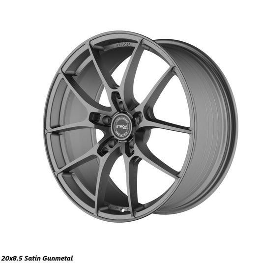 Cerchio Ström STR-F1 8,5x20 5x112 ET25 - Gunmetal satinato