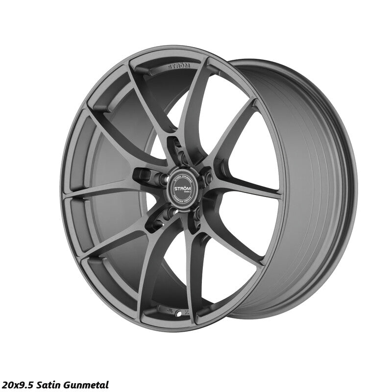 Cerchio Ström STR-F1 9,5x20 5x112 ET38 - Gunmetal satinato