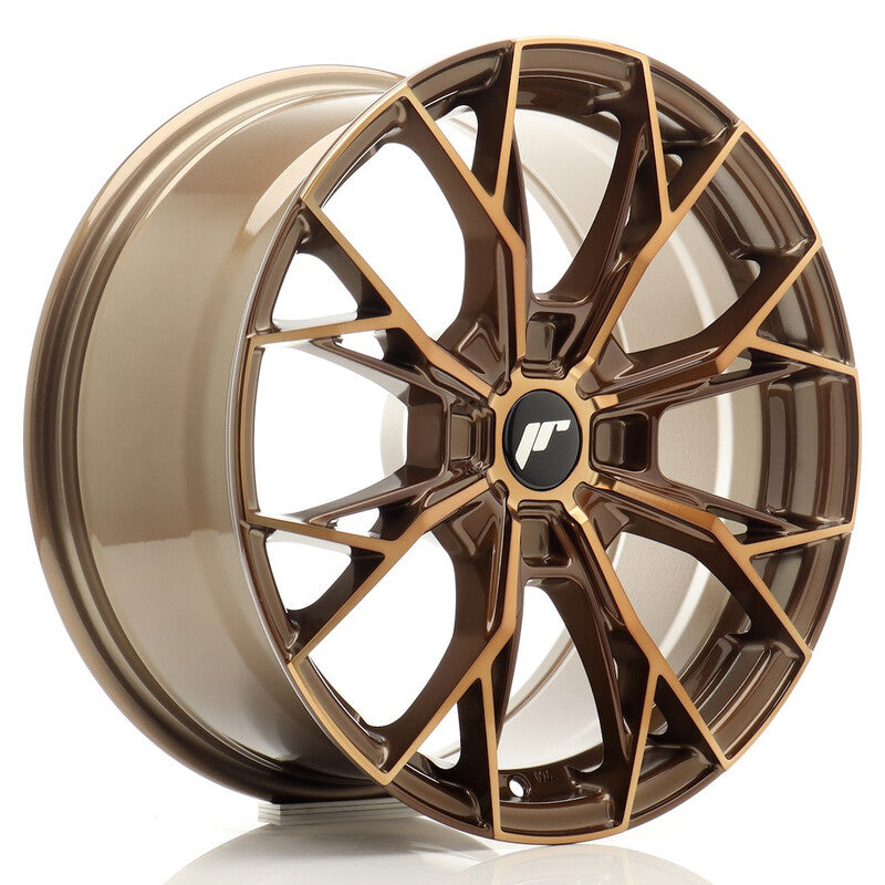 Carica immagine in Galleria Viewer, Cerchio Japan Racing JR-49 8x17 foratura su misura 4 fori ET20-40 - Bronzo
