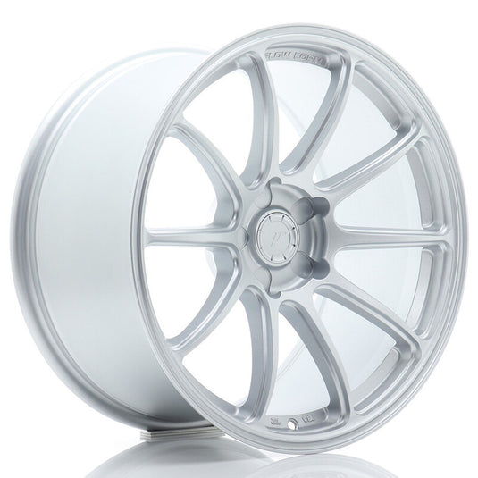 Cerchio Japan Racing SL-04 Super Light 9,5x18 foratura su misura 5 fori ET20-35 - Argento