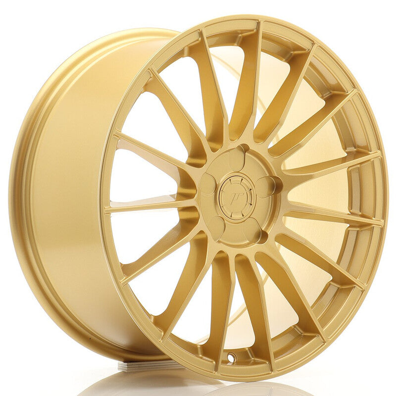 Carica immagine in Galleria Viewer, Cerchio Japan Racing SL-05 Super Light 8x18 foratura su misura 5 fori ET20-40 - Oro
