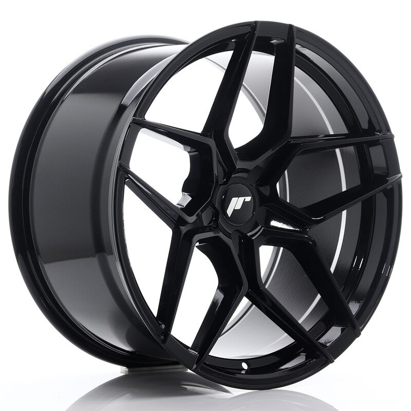 Carica immagine in Galleria Viewer, Cerchio Japan Racing JR-34 Extreme Concave 10,5x20 foratura su misura 5 fori ET20-35 - Nero lucido
