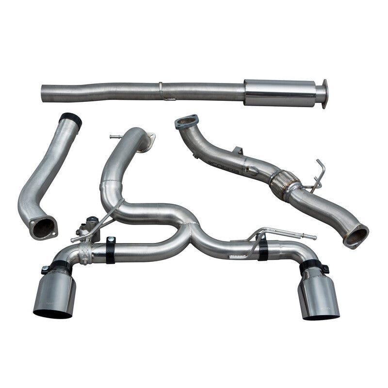 Carica immagine in Galleria Viewer, Linea di Scarico Completa Turboback "Venom Box Delete" Cobra per Ford Focus RS MK3
