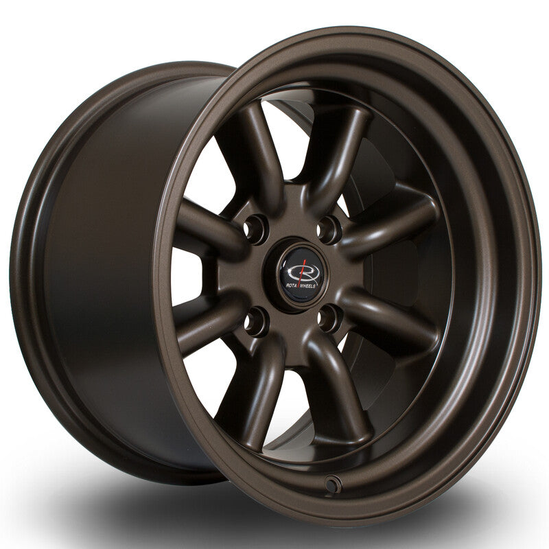 Cerchio Rota RKR 9x15 4x114.3 ET0 - Bronzo