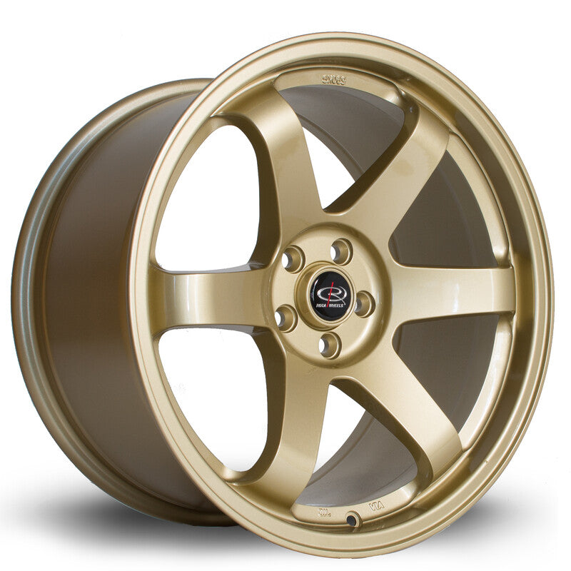 Cerchio Rota Grid 9,5x18 5x100 ET38 - Oro