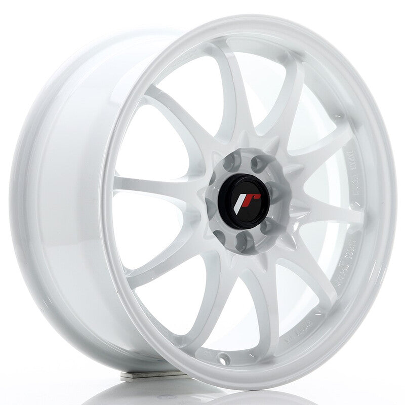 Carica immagine in Galleria Viewer, Cerchio Japan Racing JR-5 7x16 4x100/4x108 ET30 - Bianco
