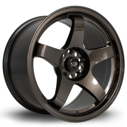 Cerchio Rota GTR 9x17 5x114.3 ET25 - Gunmetal