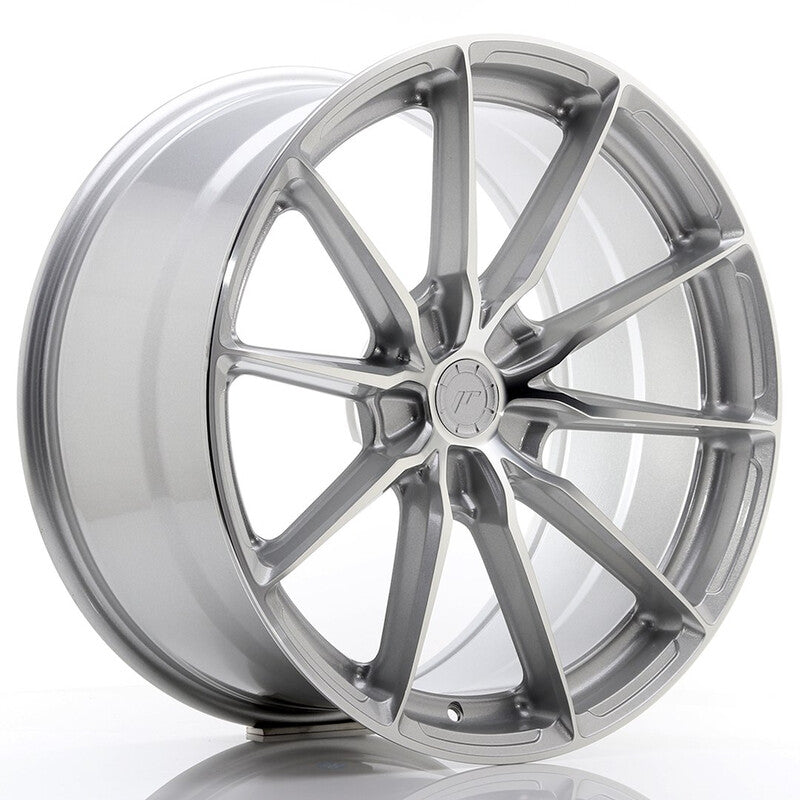 Carica immagine in Galleria Viewer, Cerchio Japan Racing JR-37 Extreme Concave 10x20 5x112 ET25 - Argento lucidato
