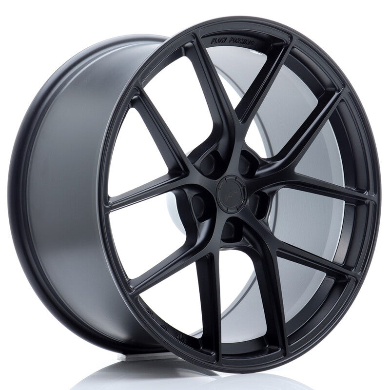 Carica immagine in Galleria Viewer, Cerchio Japan Racing SL-01 Super Light 9,5x20 foratura su misura 5 fori ET15-42 - Nero opaco
