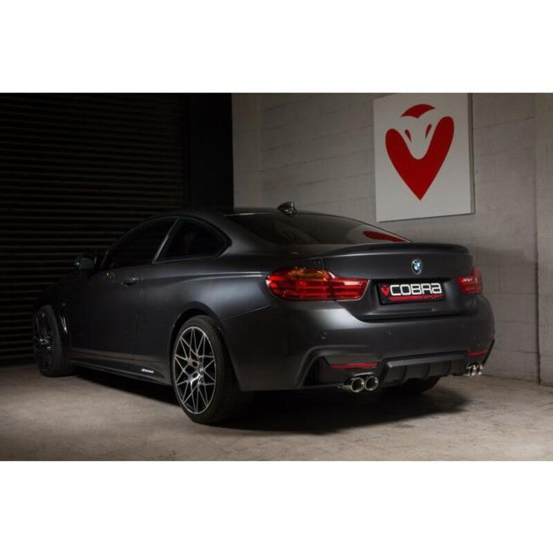 Silenziatore "Style M4" Cobra per BMW 435d F32, F33 & F36 (13-20)