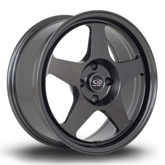 Cerchio Rota Slipstream 7,5x17 5x114.3 ET45 - Gunmetal