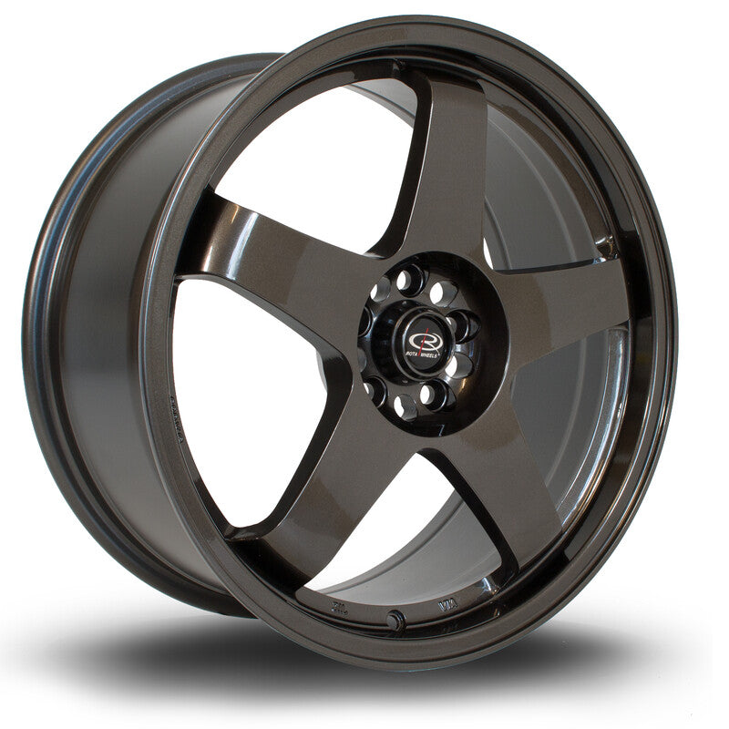 Cerchio Rota GTR 8,5x18 5x114.3 ET35 - Gunmetal