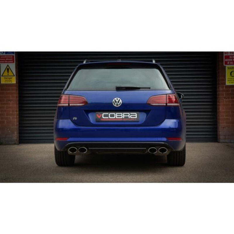 Eliminazione di Risonatore Tubo Intermedio Cobra per VW Golf 7.5 R Station Wagon (2018+)