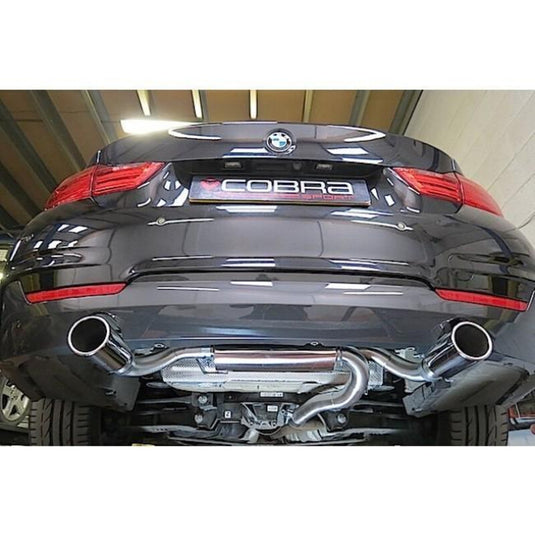 Silenziatore "Style 340i" Cobra per BMW 320d Berlina F30 & Touring F31 (12-18)
