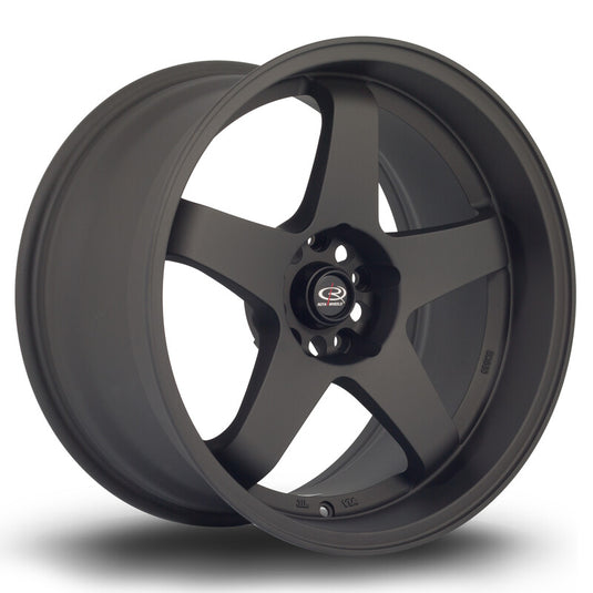 Cerchio Rota GTR-D 10x18 5x114.3 ET12 - Nero opaco