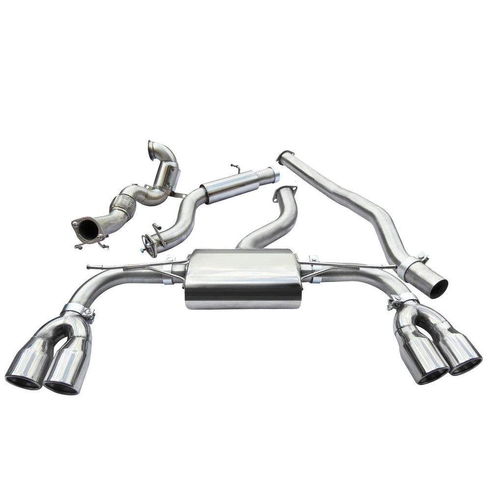 Linea di Scarico Completa "Turboback" Cobra per Audi S3 8V Berlina (12-20)
