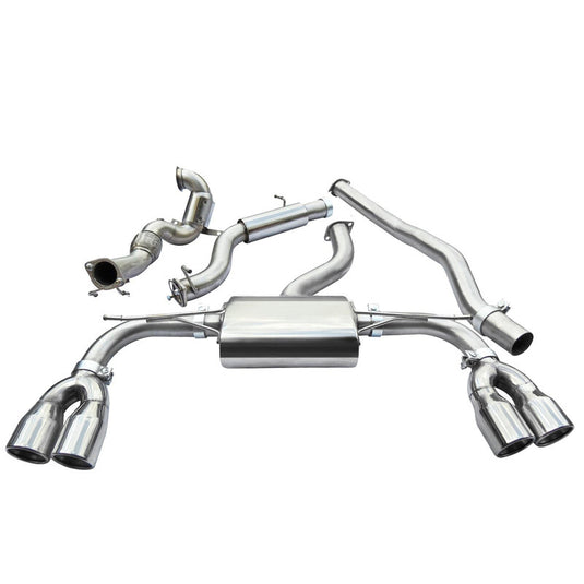 Linea di Scarico Completa "Turboback" Cobra per Audi S3 8V Berlina (12-20)