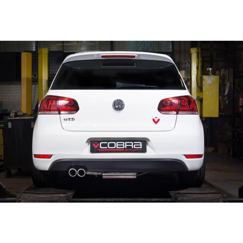 Linea di Scarico "Catback" Cobra per VW Golf 6 2.0L TDI 170 CV (09-13)
