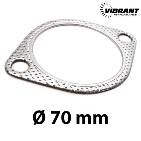 Guarnizione di Scarico Vibrant Performance 70 mm - 2.75" (2 Fori)
