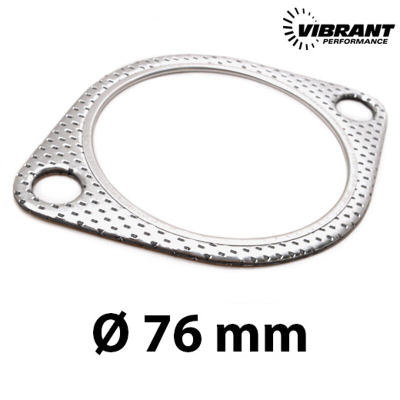 Carica immagine in Galleria Viewer, Guarnizione di Scarico Vibrant Performance 76 mm - 3" (2 Fori)

