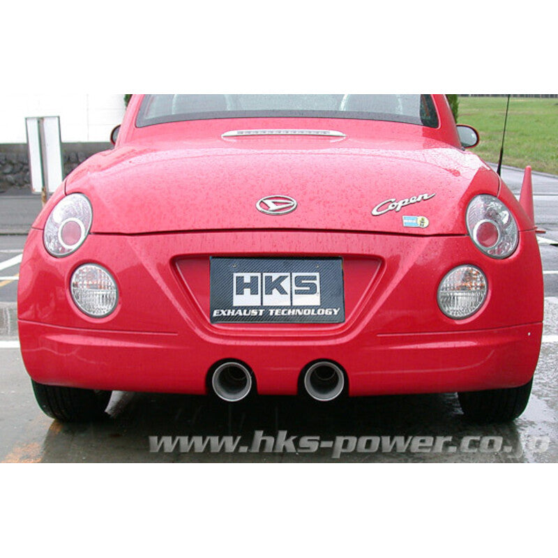 Linea di Scarico HKS "Legamax" per Daihatsu Copen