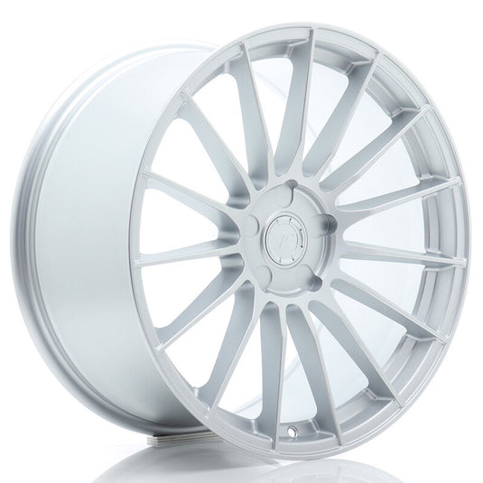 Cerchio Japan Racing SL-05 Super Light 9,5x19 foratura su misura 5 fori ET20-45 - Argento lucidato