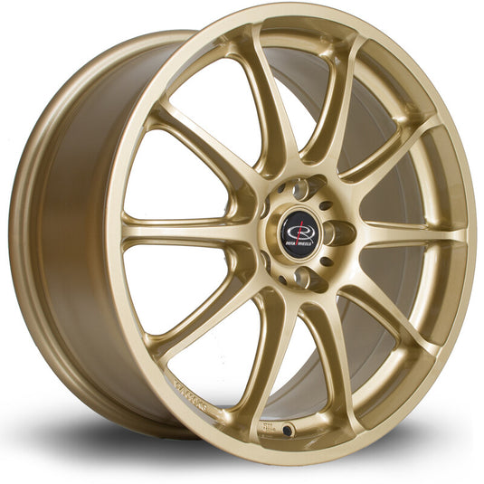 Cerchio Rota GRA 7,5x17 5x100 ET48 - Oro