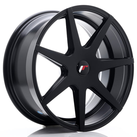Cerchio Japan Racing JR-20 8,5x19 foratura su misura 4/5 fori ET20-40 - Nero opaco satinato