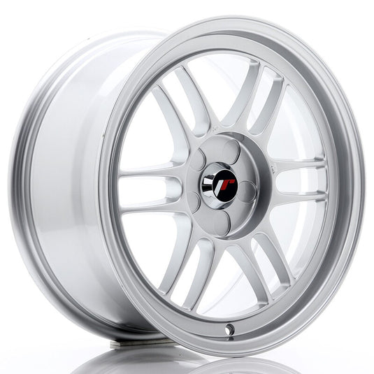 Cerchio Japan Racing JR-7 8x17 foratura su misura 5 fori ET35 - Argento