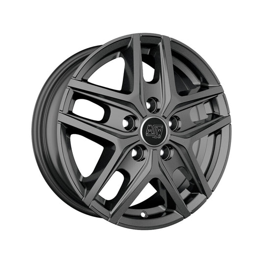 Cerchio MSW 40 Van 6,5x16 5x118 ET65 - Grigio scuro / antracite