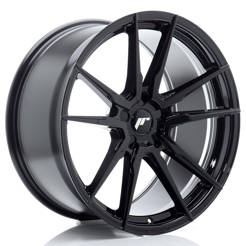 Cerchio Japan Racing JR-21 Extreme Concave 10,5x20 foratura su misura 5 fori ET15-45 - Nero lucido