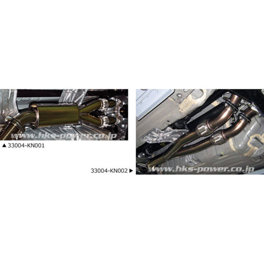 Tubo Intermedio di Scarico HKS per Nissan GT-R (senza Silenziatore)