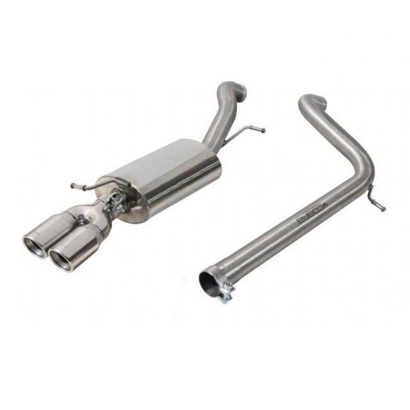 Linea di Scarico "Catback" Cobra per Audi A1 S Line 1.4L FSI (10-18)