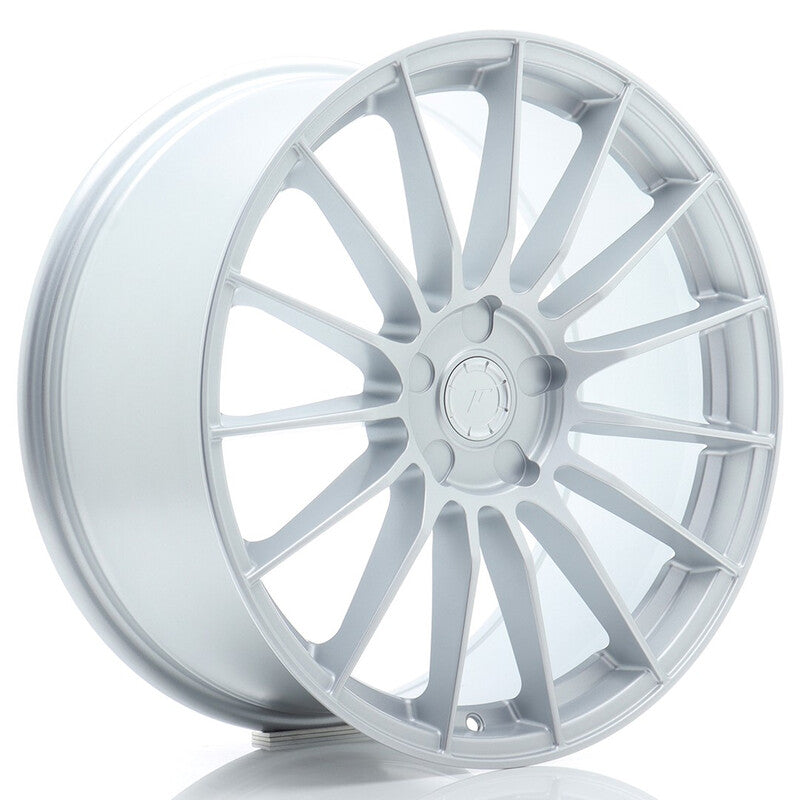 Cerchio Japan Racing SL-05 Super Light 8x19 foratura su misura 5 fori ET20-40 - Argento lucidato