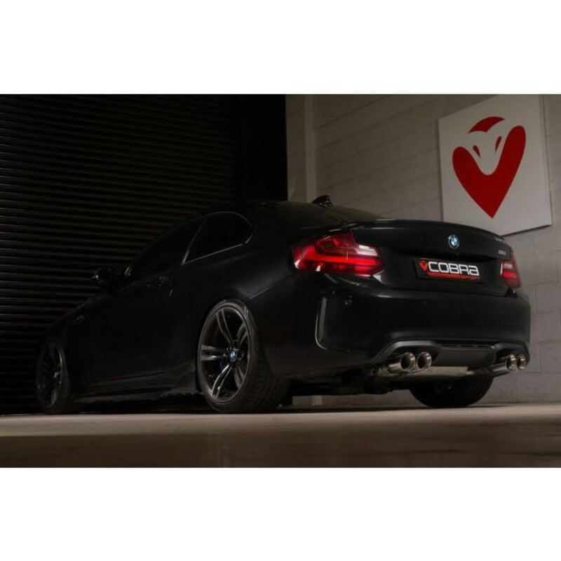 Carica immagine in Galleria Viewer, Linea di Scarico "Catback" Cobra per BMW M2 F87 - con Valvola (Ø3")
