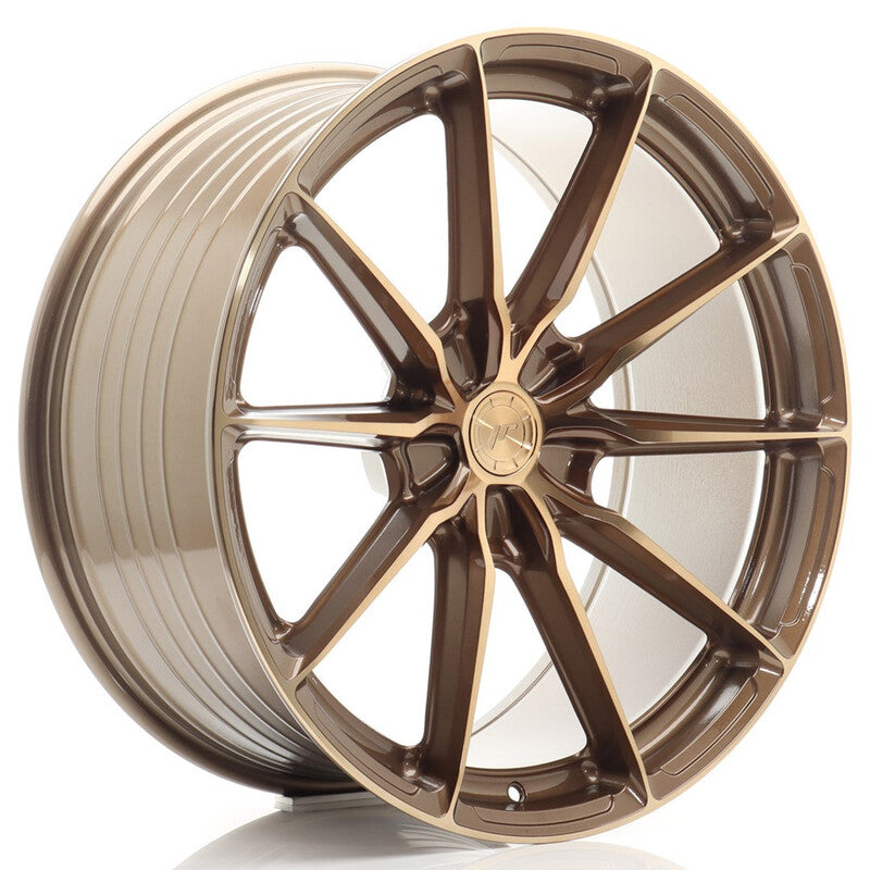 Cerchio Japan Racing JR-37 Extreme Concave 11,5x21 foratura su misura 5 fori ET17-60 - Bronzo