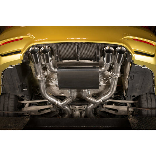 Linea di Scarico Completa "Turboback" Cobra per BMW M3 F80 - con Valvola (Ø3")
